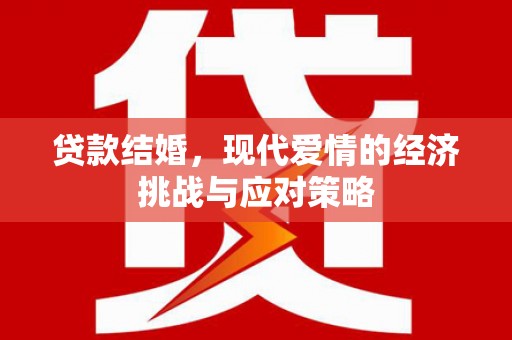 随州贷款结婚，现代爱情的经济挑战与应对策略