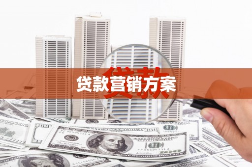 随州贷款营销方案