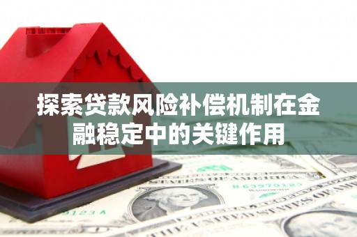 随州探索贷款风险补偿机制在金融稳定中的关键作用