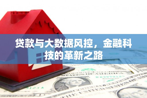 随州贷款与大数据风控，金融科技的革新之路