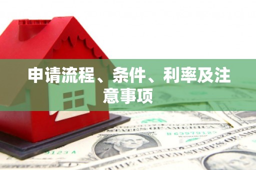 随州申请流程、条件、利率及注意事项