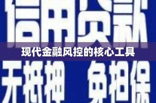 随州现代金融风控的核心工具