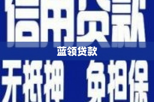 随州蓝领贷款