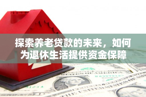 随州探索养老贷款的未来，如何为退休生活提供资金保障