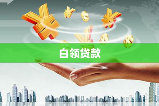 随州白领贷款