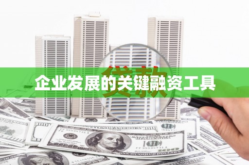 随州企业发展的关键融资工具
