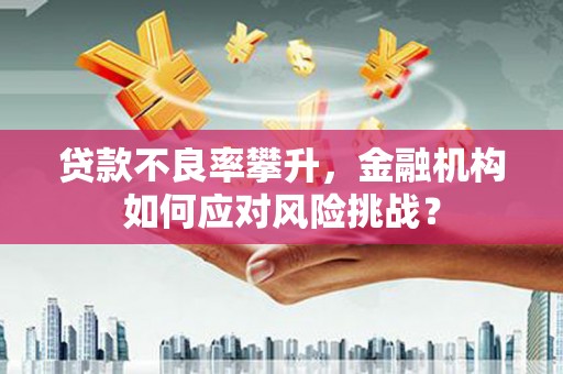 随州贷款不良率攀升，金融机构如何应对风险挑战？