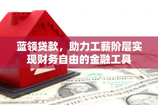 随州蓝领贷款，助力工薪阶层实现财务自由的金融工具