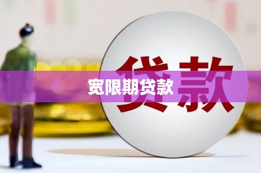 随州宽限期贷款
