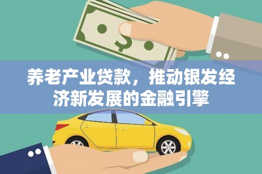 随州养老产业贷款，推动银发经济新发展的金融引擎