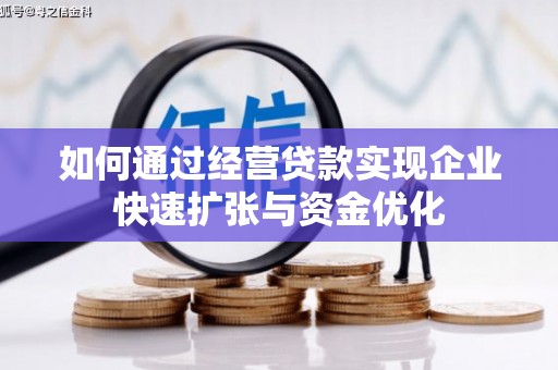 随州如何通过经营贷款实现企业快速扩张与资金优化