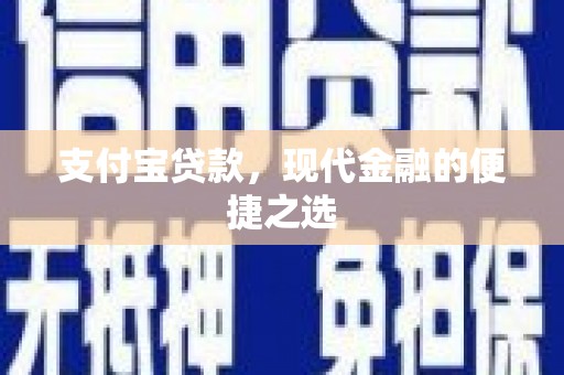 随州支付宝贷款，现代金融的便捷之选