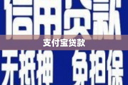 随州支付宝贷款