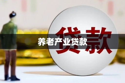 随州养老产业贷款