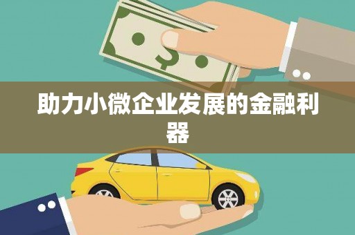 随州助力小微企业发展的金融利器