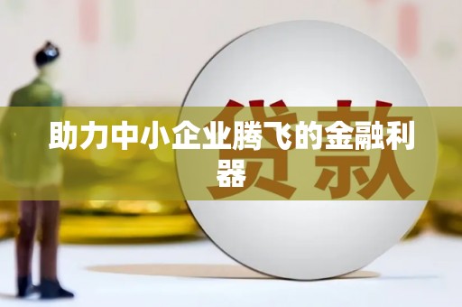 随州助力中小企业腾飞的金融利器