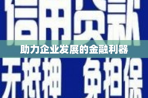 随州助力企业发展的金融利器